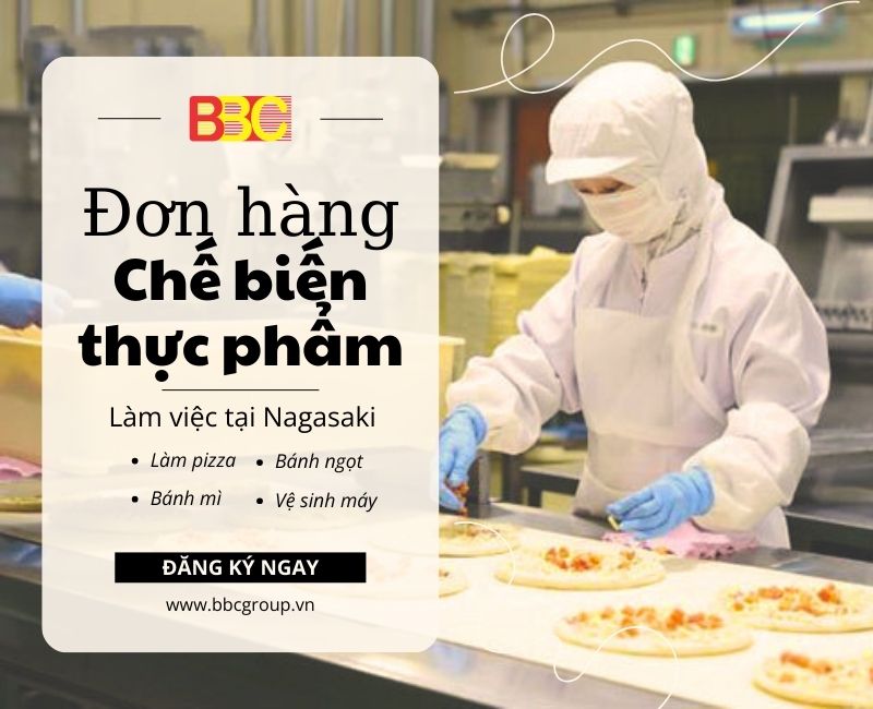ĐƠN HÀNG TOKUTEI CHẾ BIẾN THỰC PHẨM NAGASAKI