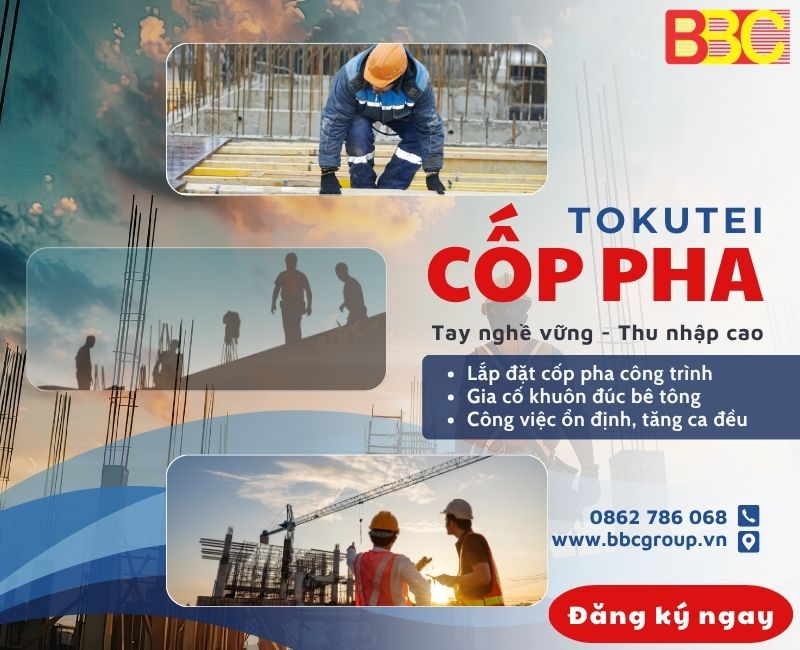 ĐƠN HÀNG TOKUTEI CỐP PHA SAITAMA